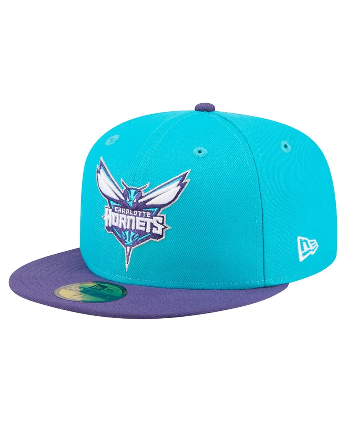 Charlotte Hornets Two-Tone 59FIFTY Fitted Hat by New Era