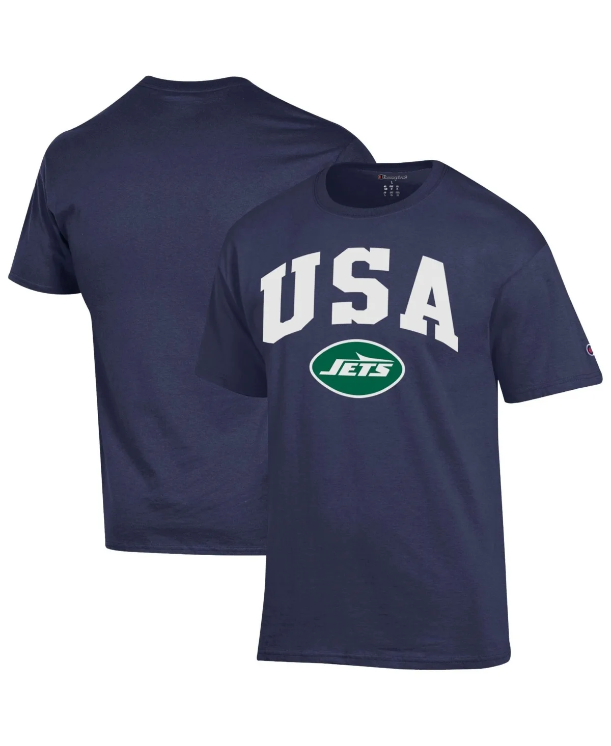 New York Jets Graphic Crewneck T-Shirt by Champion