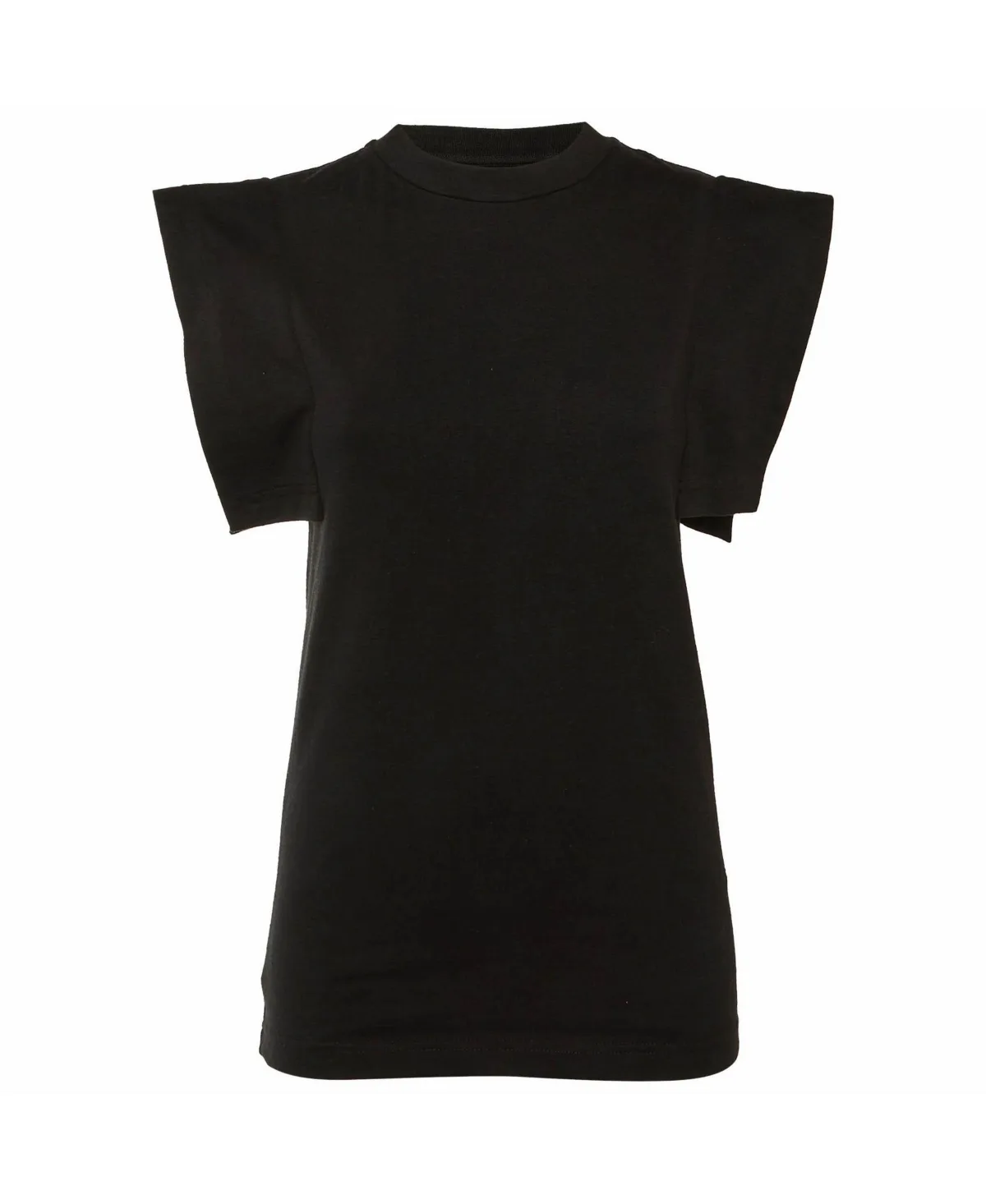 Pre-Owned Zelipa Padded Shoulder Cotton T-Shirt by Isabel Marant