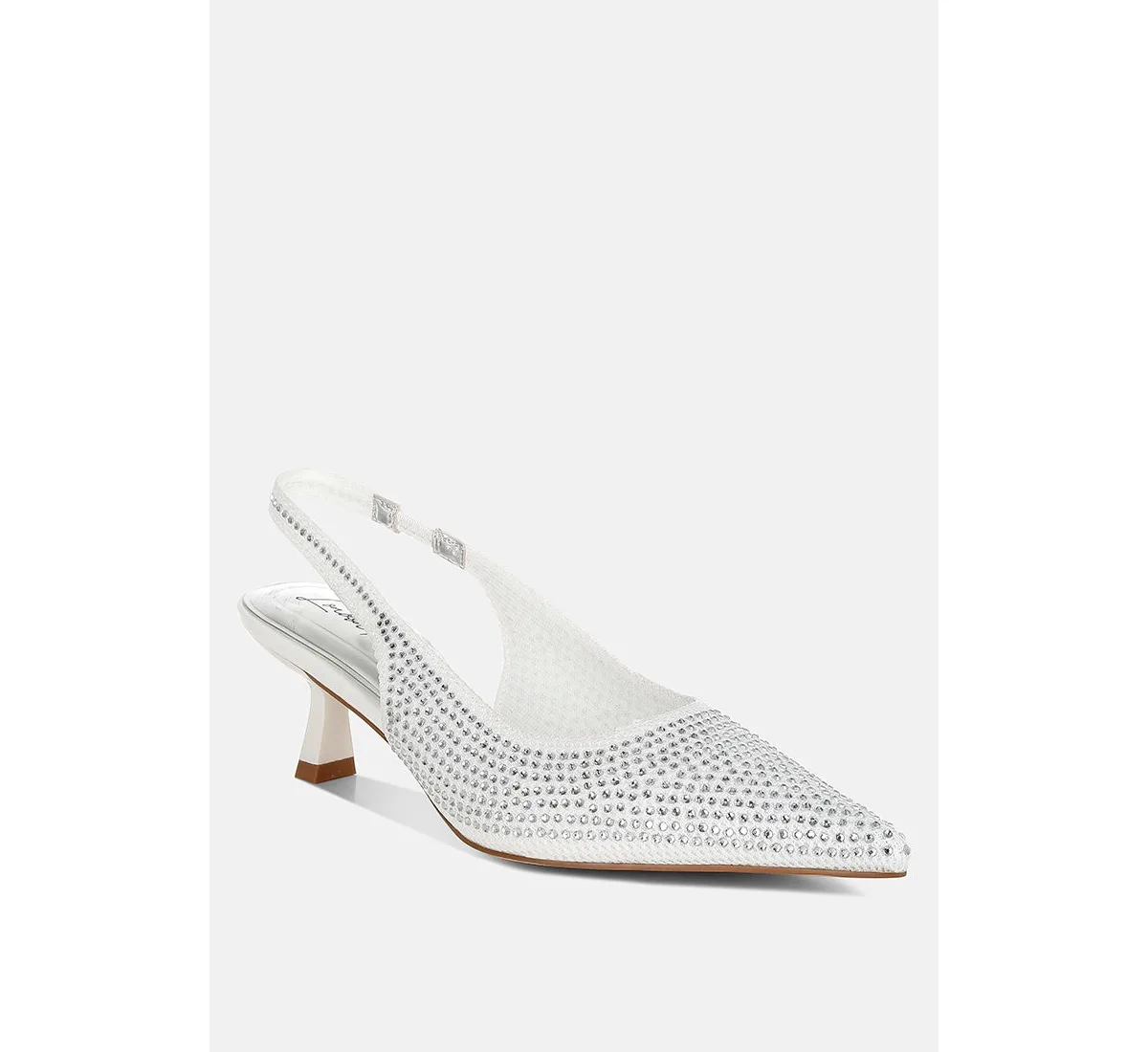 Julep Flyknit Rhinestone Slingback Sandals by London Rag