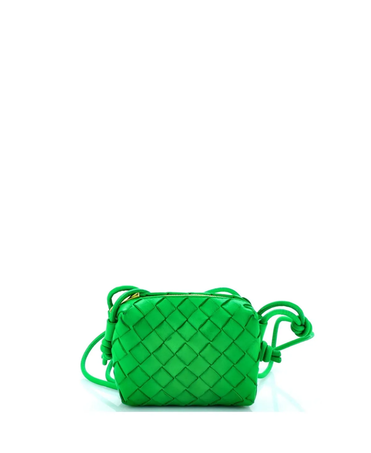 Pre-Owned Bottega Veneta Candy Loop Crossbody Bag Intrecciato Nappa by Bottega Veneta