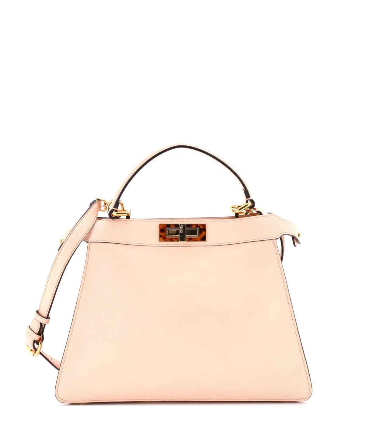 Pre-Owned Fendi Medium Peekaboo ISeeU Bag Leather by FENDI