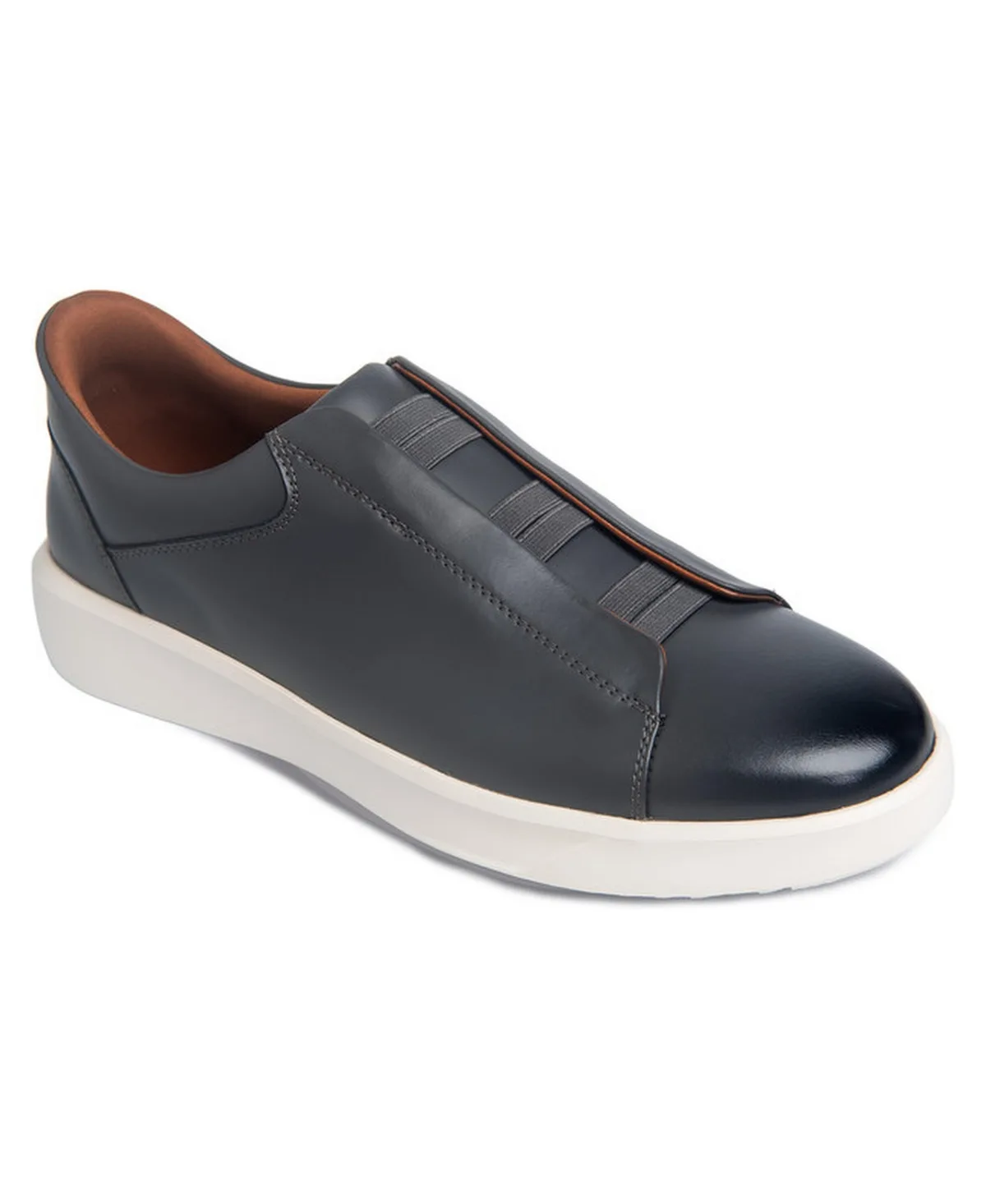 Marc Joseph New York Allen Street Hands Free Technology Lightweight Leather Sneaker by Joseph