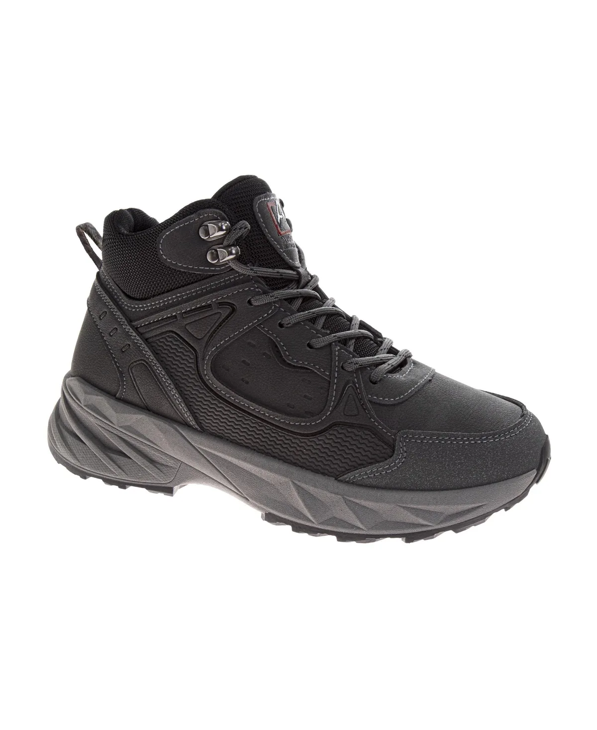 Work Hiking Boots, Mid-Top Lace-Up Outdoor Trail Boots with High-Traction Sole by Avalanche
