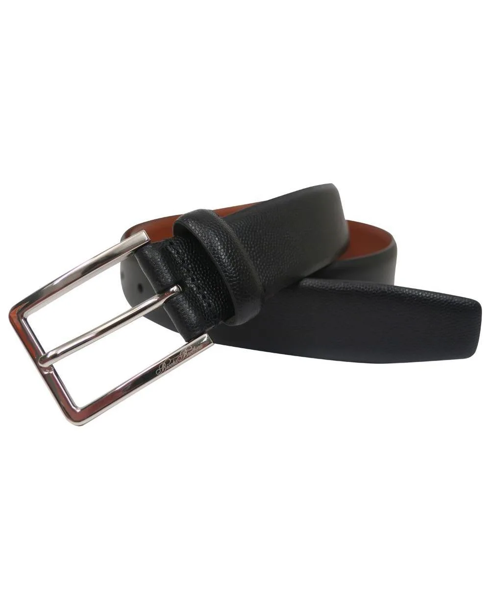 B by Brooks Brothers Top Grain Leather Made in Italy Belt