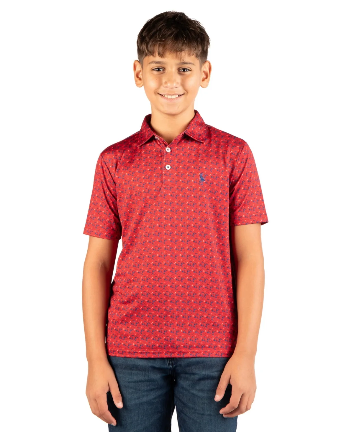 Golf Carts and Snowflakes Performance Polo by Tailorbyrd