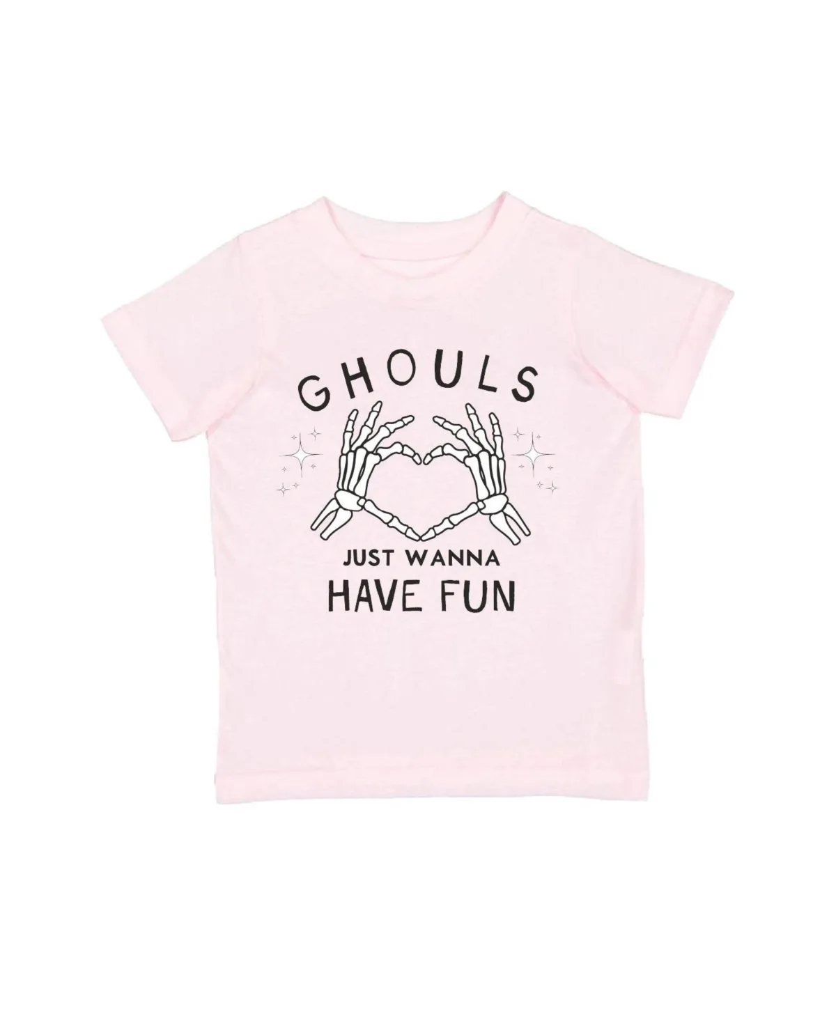 Ghouls Just Wanna Have Fun Crewneck Short-Sleeve T-Shirt by Sweet Wink