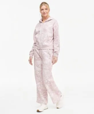 Camo Print Zip Front Hoodie Sweatpants by PUMA