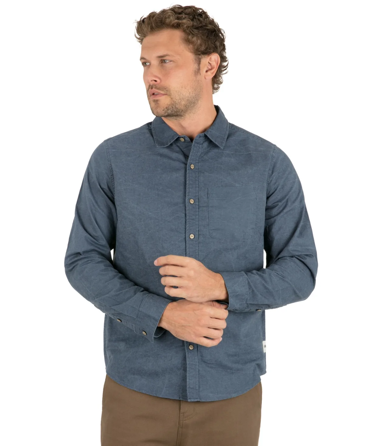 Washford Long-Sleeve Point-Collar Shirt by Hurley