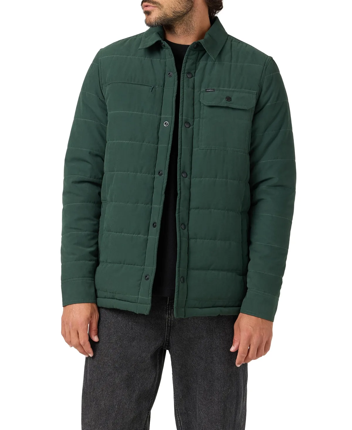 Outlander Quilted Shirt Jacket by O'Neill