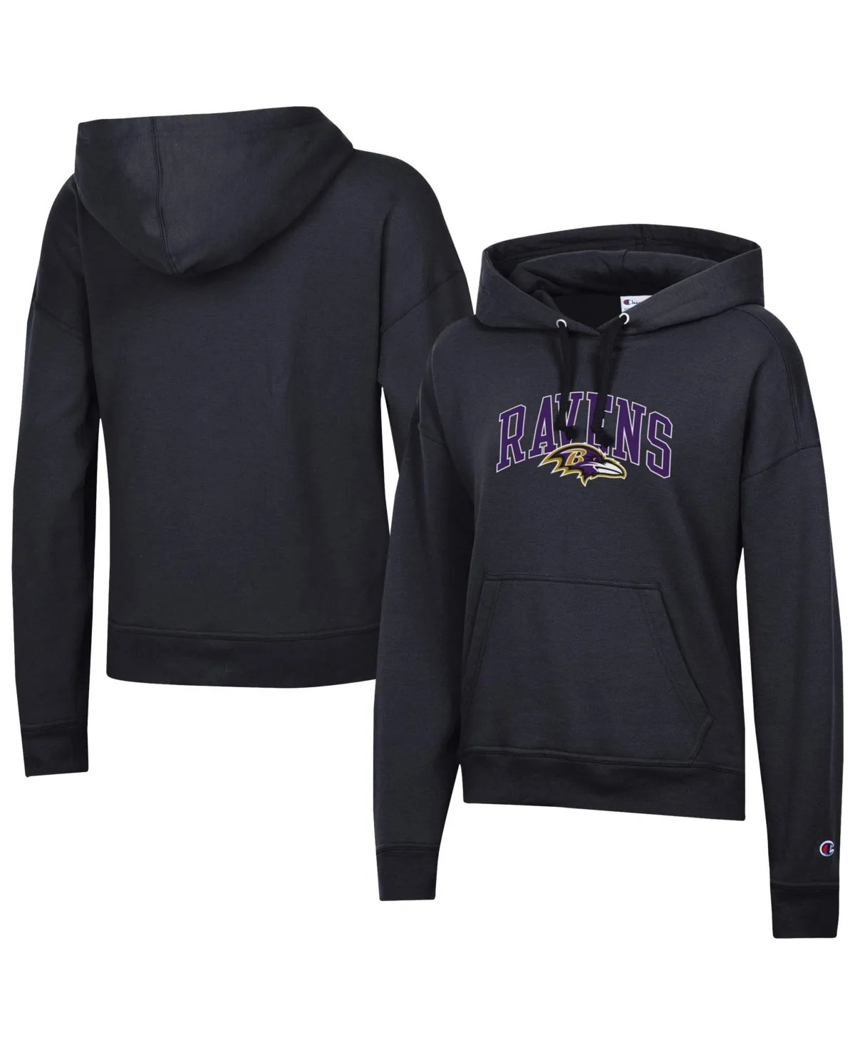 Baltimore Ravens Powerblend Relaxed Fit Hoodie by Champion