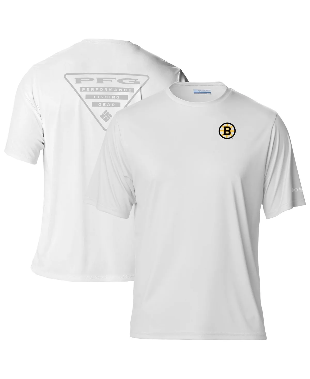 Columbia Pfg Boston Bruins Terminal Tackle Crew Neck T-Shirt by Columbia