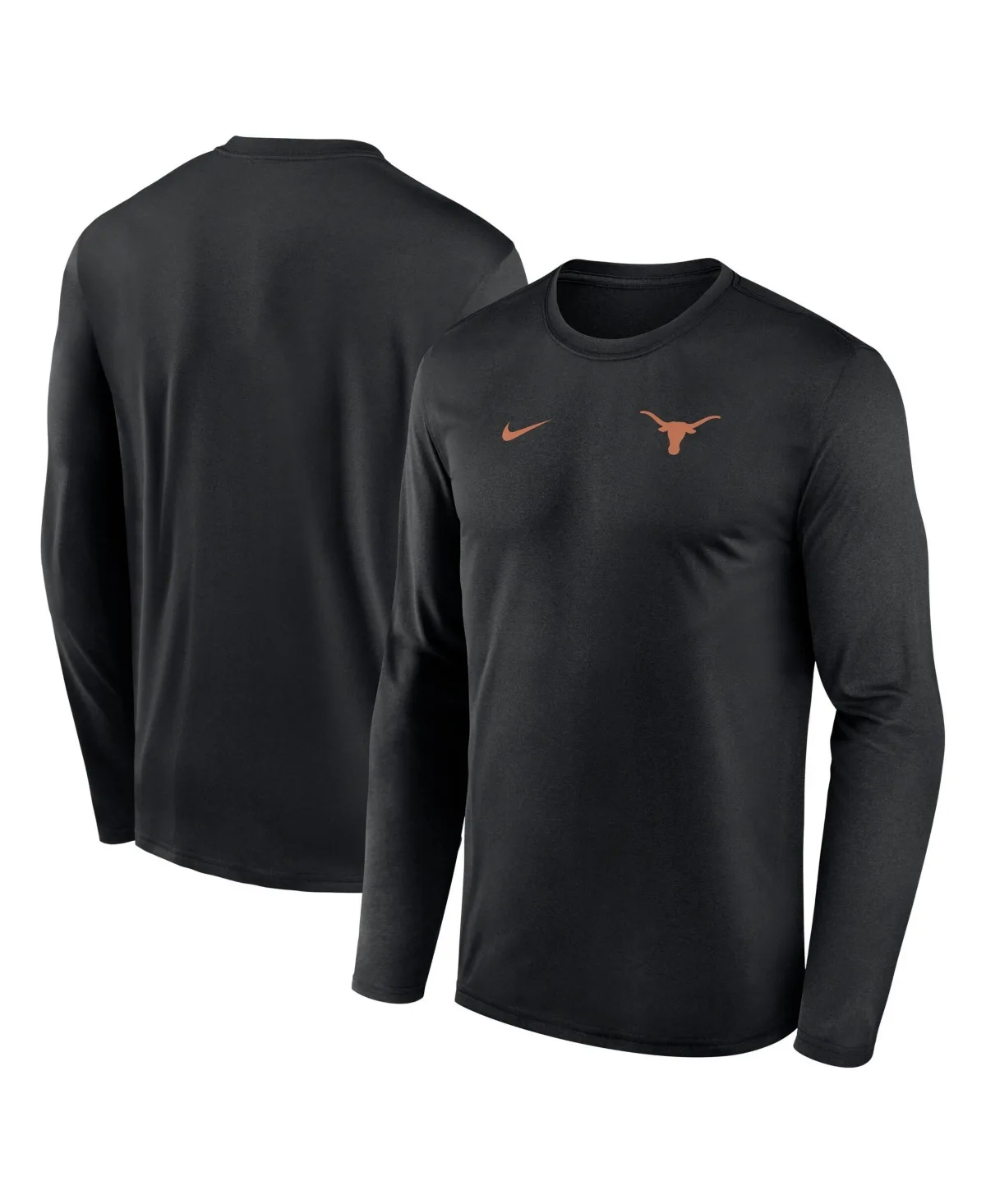 Texas Longhorns 2026 Sideline Small Logo Legend Dri-Fit Long Sleeve T-Shirt
