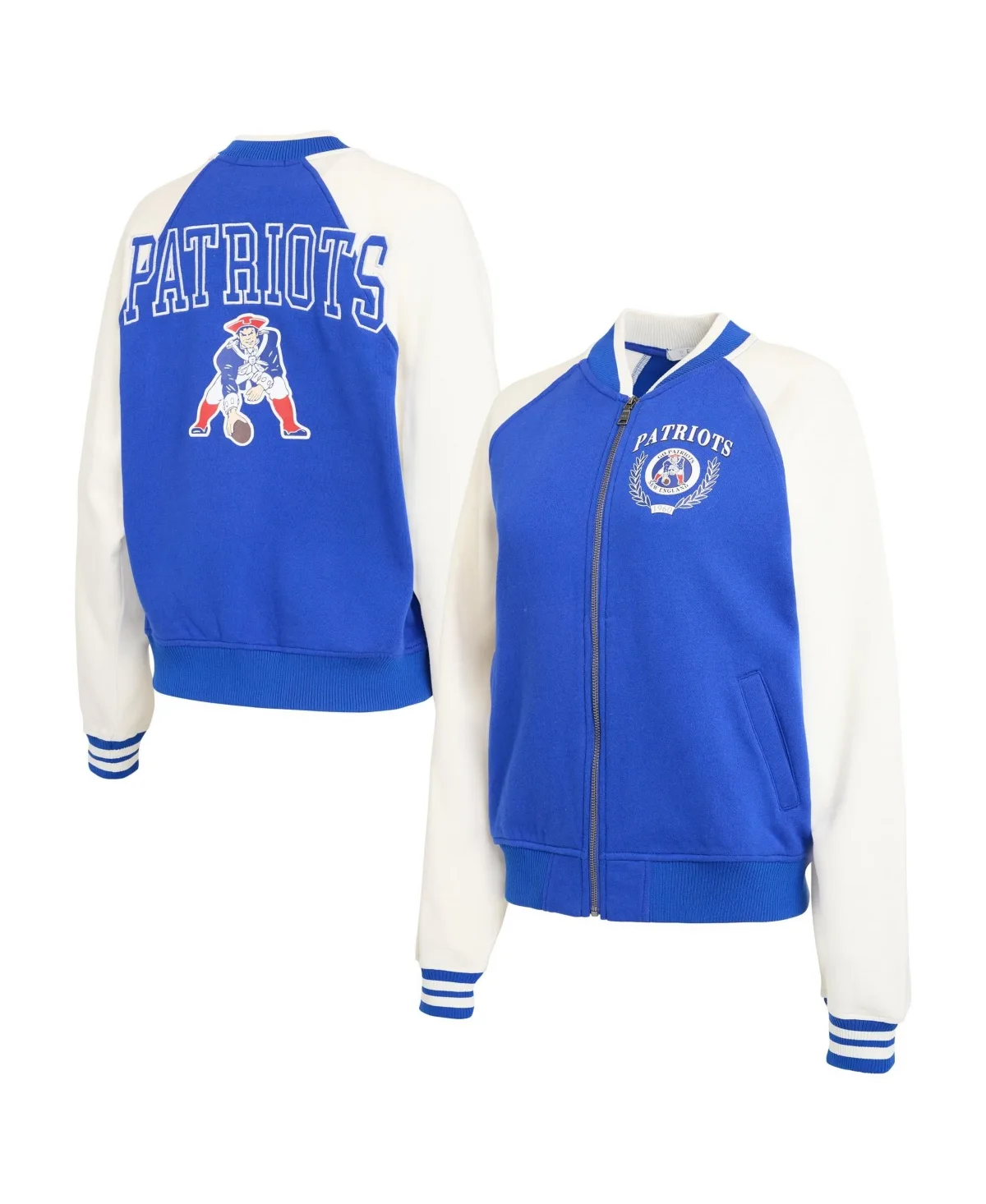 New England Patriots Varsity Fleece Jacket