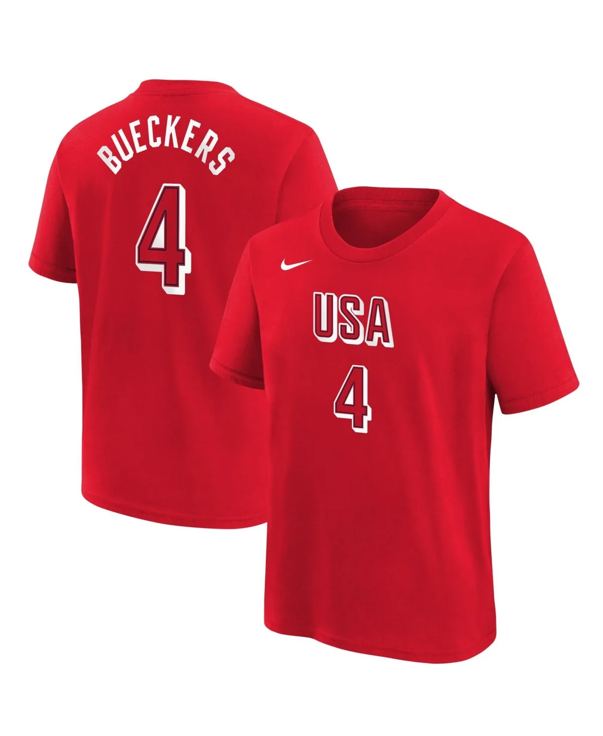 Paige Bueckers Usa Basketball T-Shirt by Nike