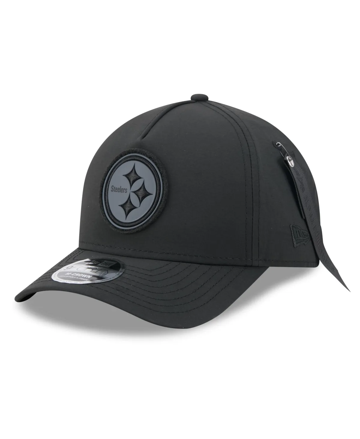 New Era x Alpha Industries Pittsburgh Steelers A-Frame 9FORTY Adjustable Cap by New Era