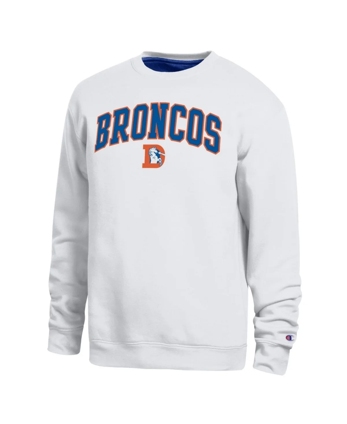 Denver Broncos Contrast Lined Sweatshirt by Champion