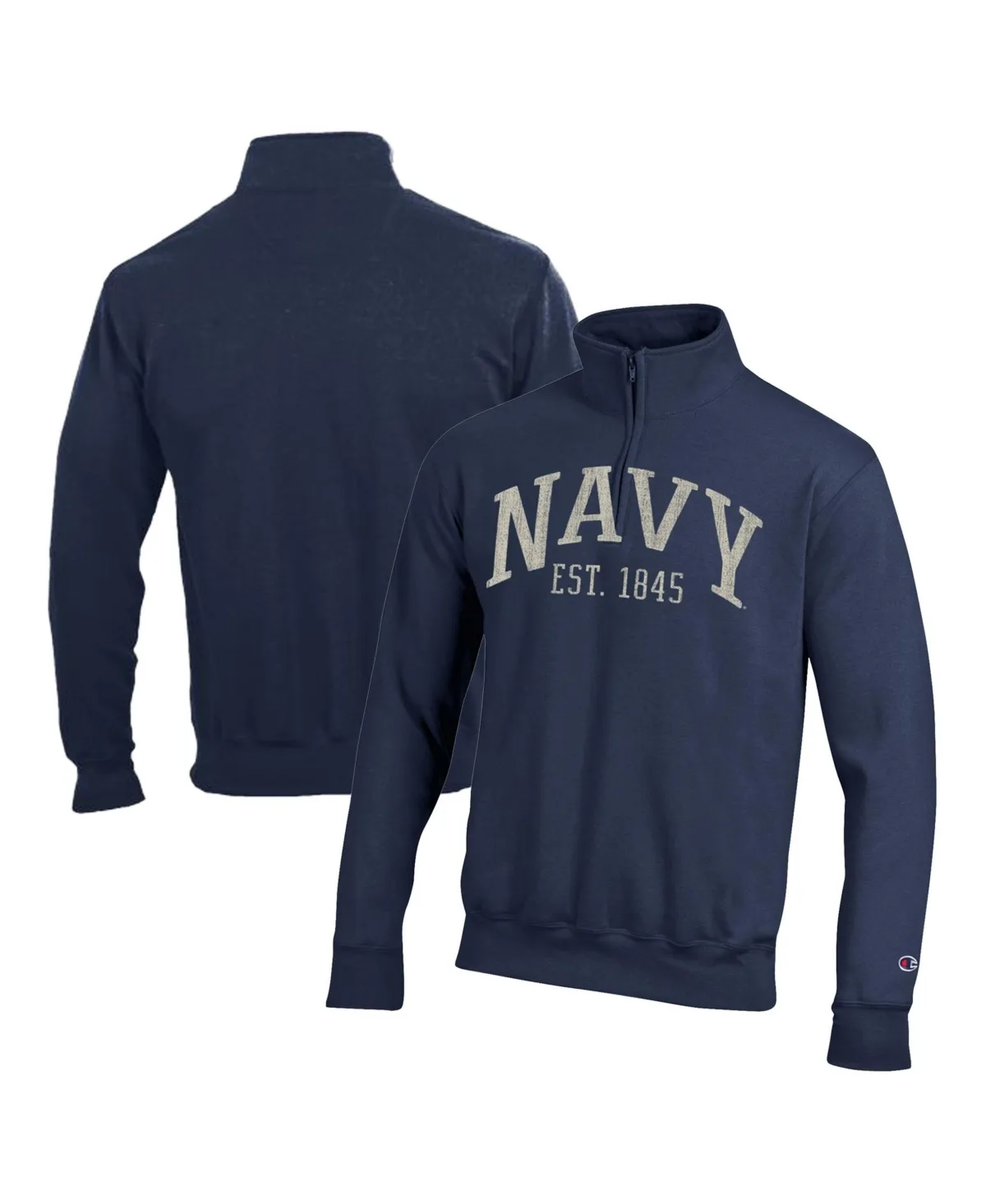 Midshipmen Quarter-Zip Graphic Pullover Sweatshirt by Champion