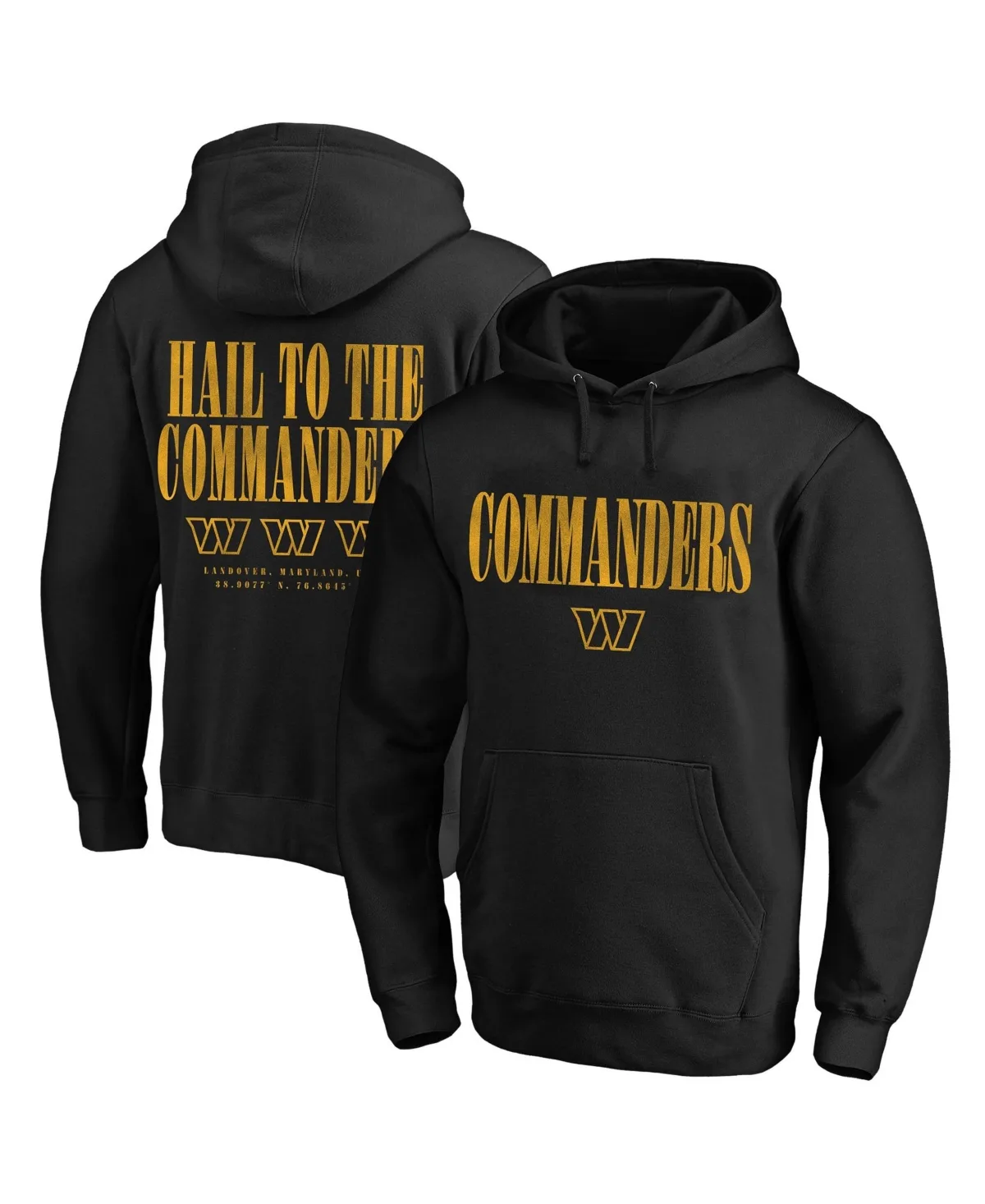 Washington Commanders Intense Rivalry Graphic Heavyweight Cotton-Blend Hoodie by Fanatics