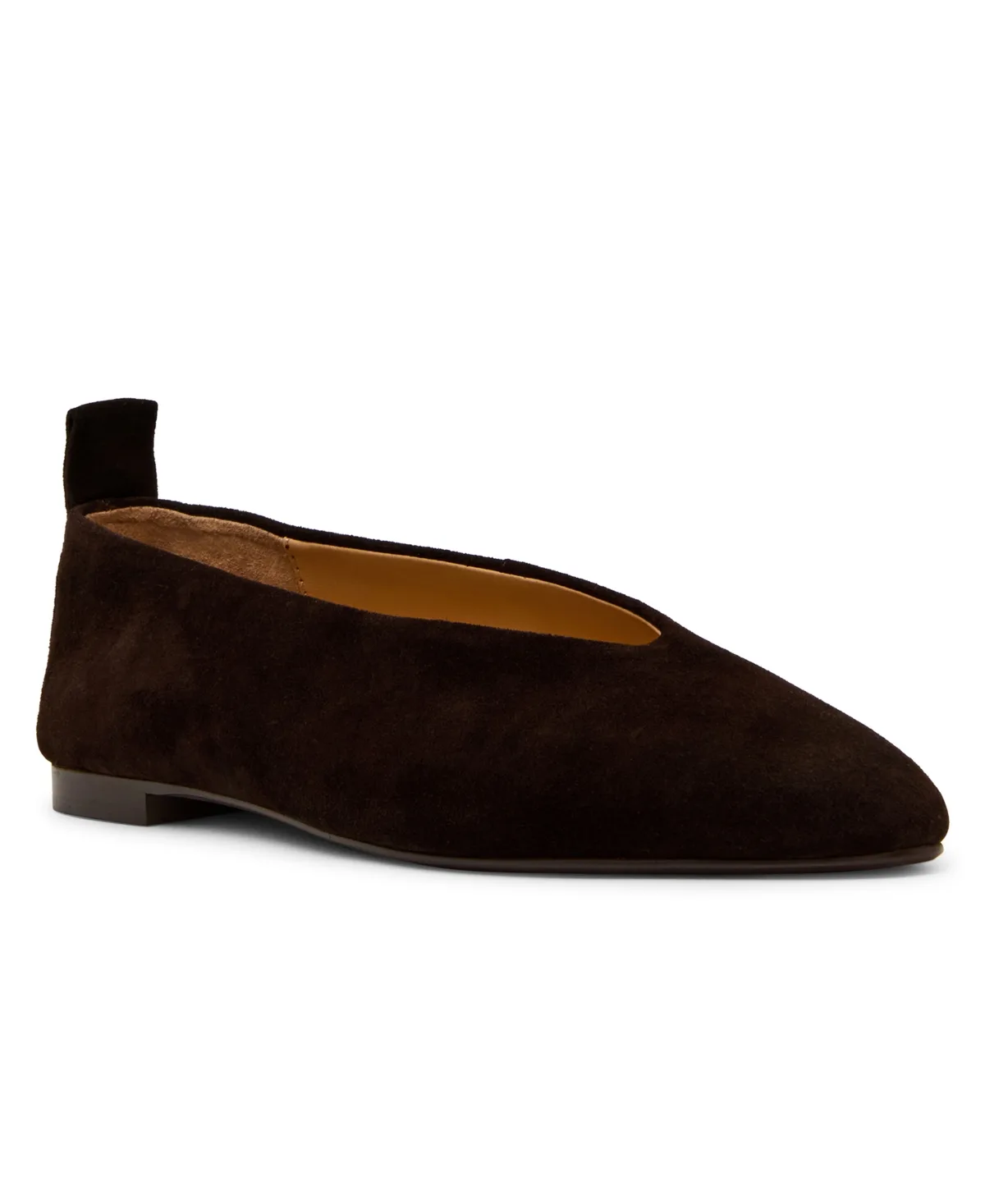 Swanky High-Vamp Almond Toe Flats