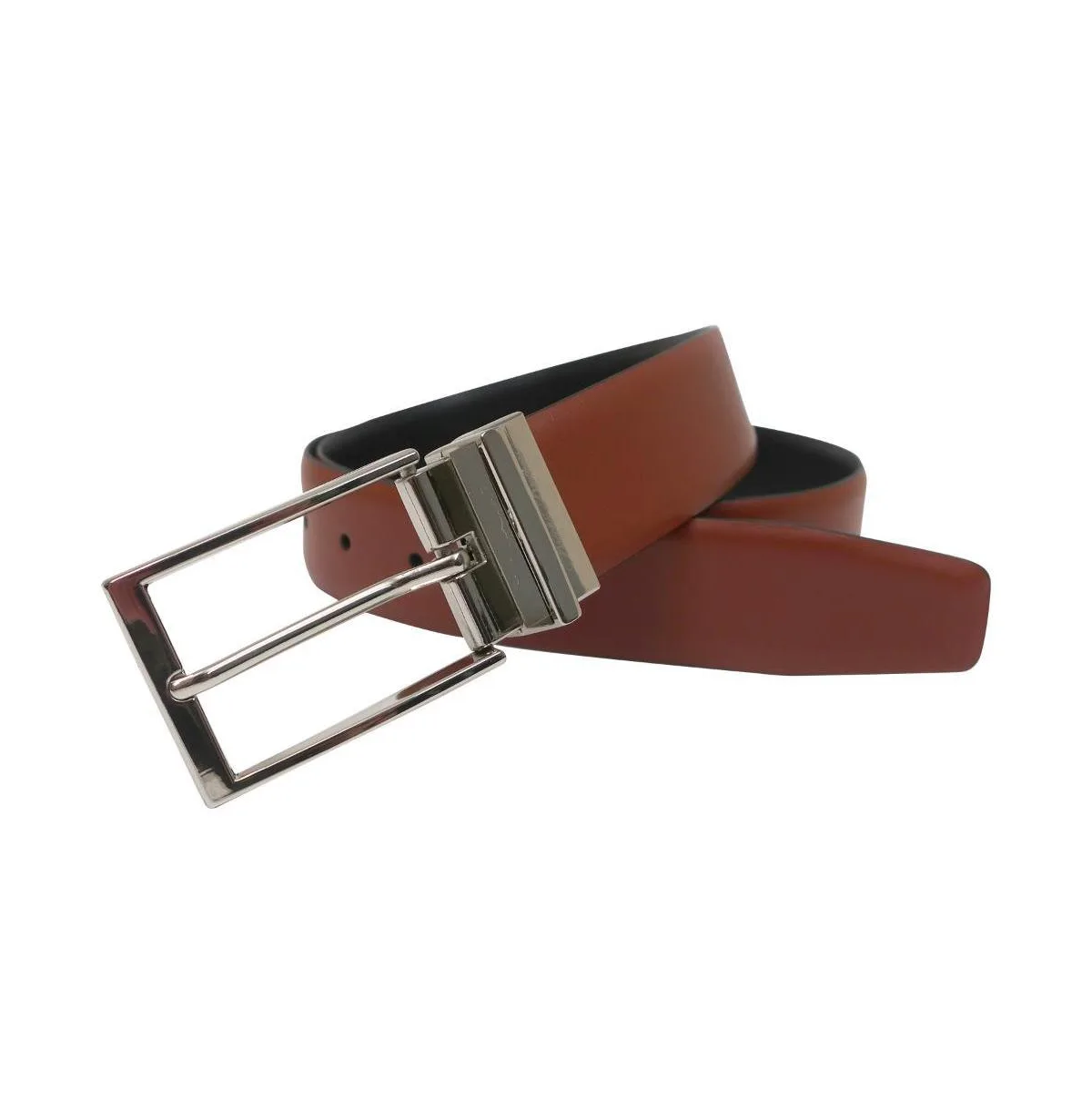 B by Brooks Brothers Made in Italy Reversible Nappa Leather Belt by Brooks Brothers
