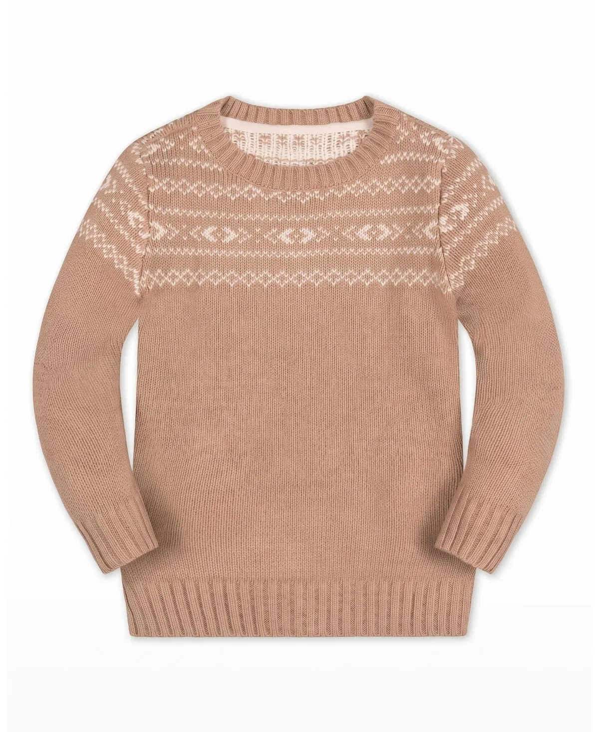 Long-Sleeve Organic Cotton Sweater by Hope & Henry