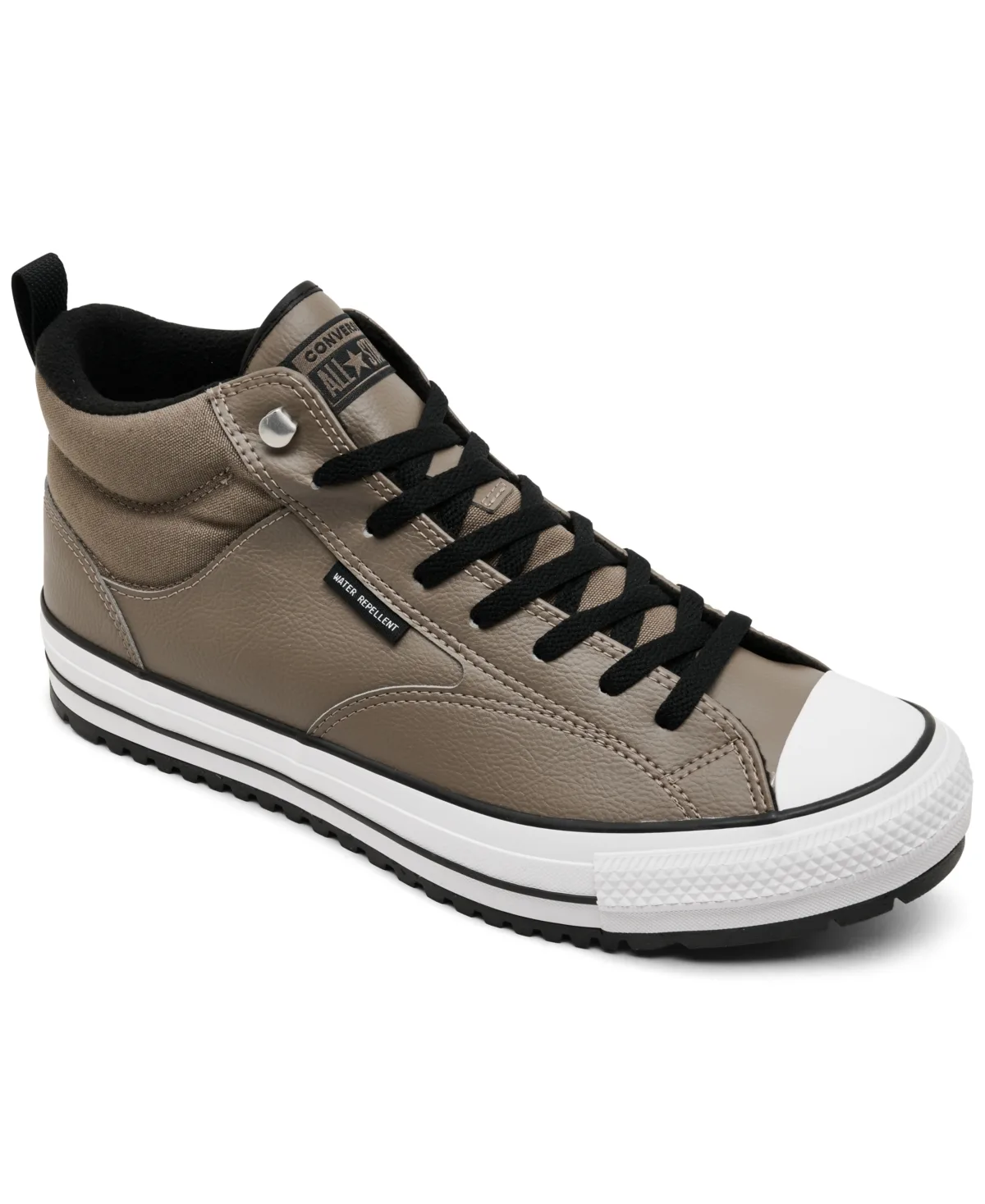 Malden Street Water-Resistant Lace-Up Ankle Faux Leather Boots by Converse
