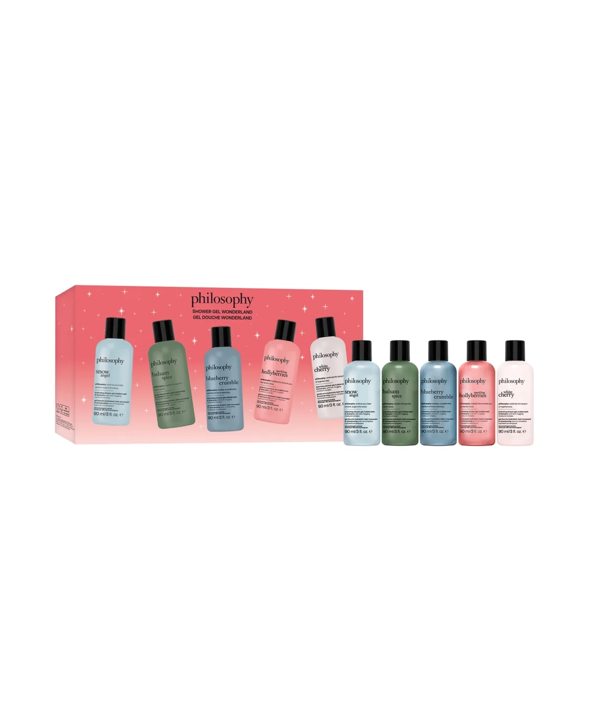 5-Piece Wonderland Shower Gel Set by Philosophy