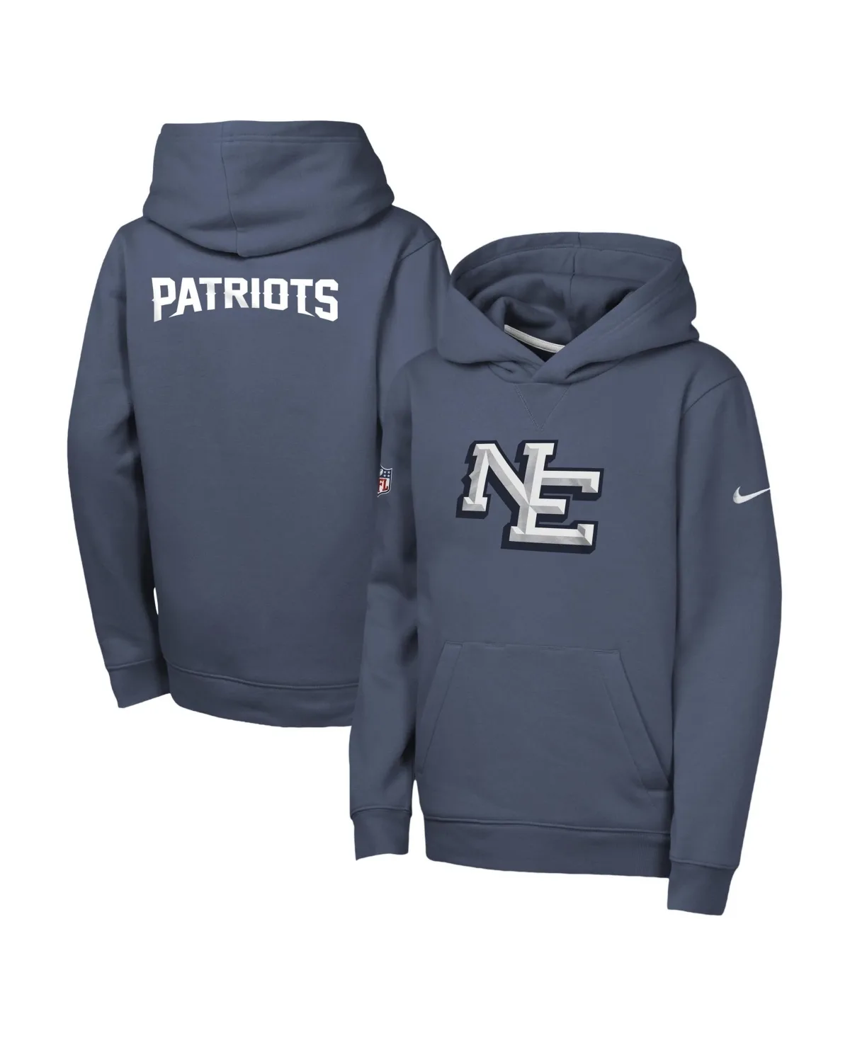 New England Patriots Rivalries Collection Sideline Club Fleece Pullover Hoodie by Nike