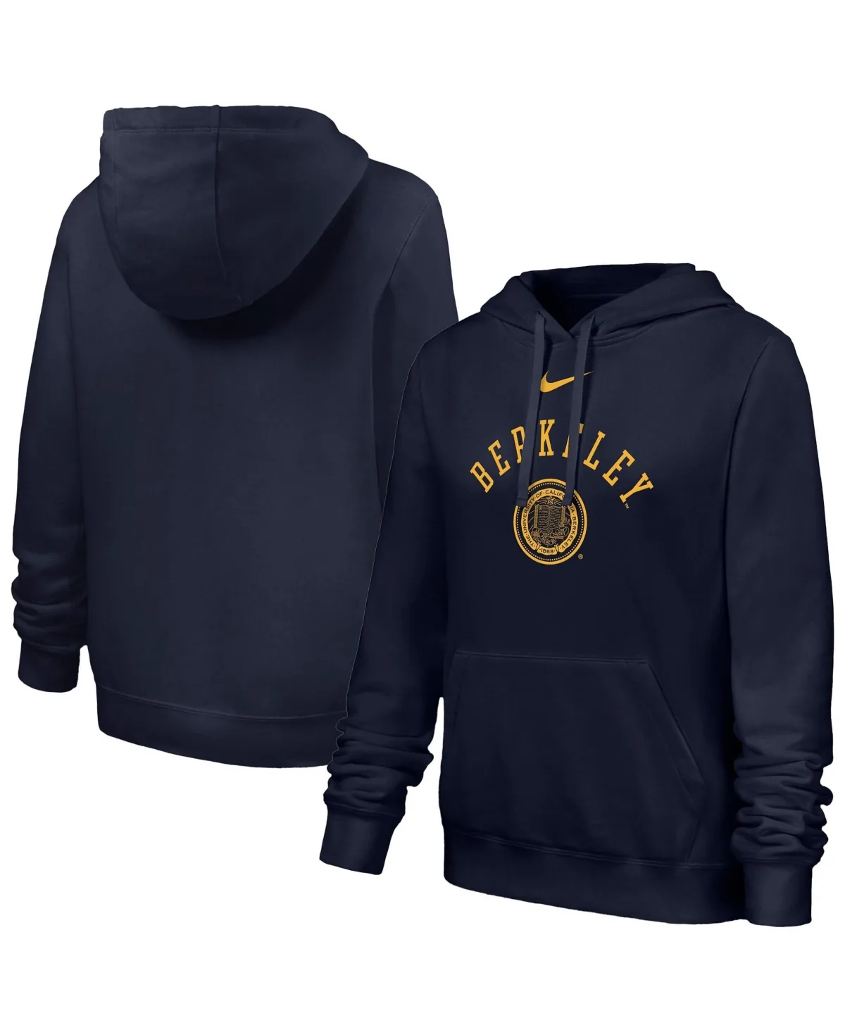 Cal Bears Graphic Long-Sleeve Kangaroo-Pocket Hoodie by Nike