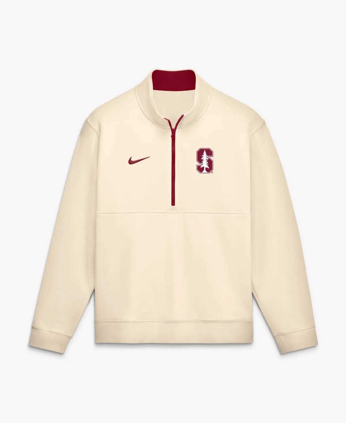 Stanford Cardinal Primetime Club Fleece Half-Zip Pullover by Nike