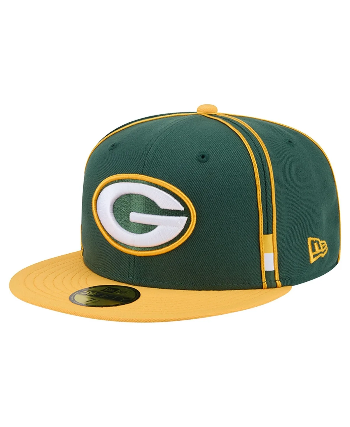 Green Bay Packers 59FIFTY Soutache Fitted Hat by New Era