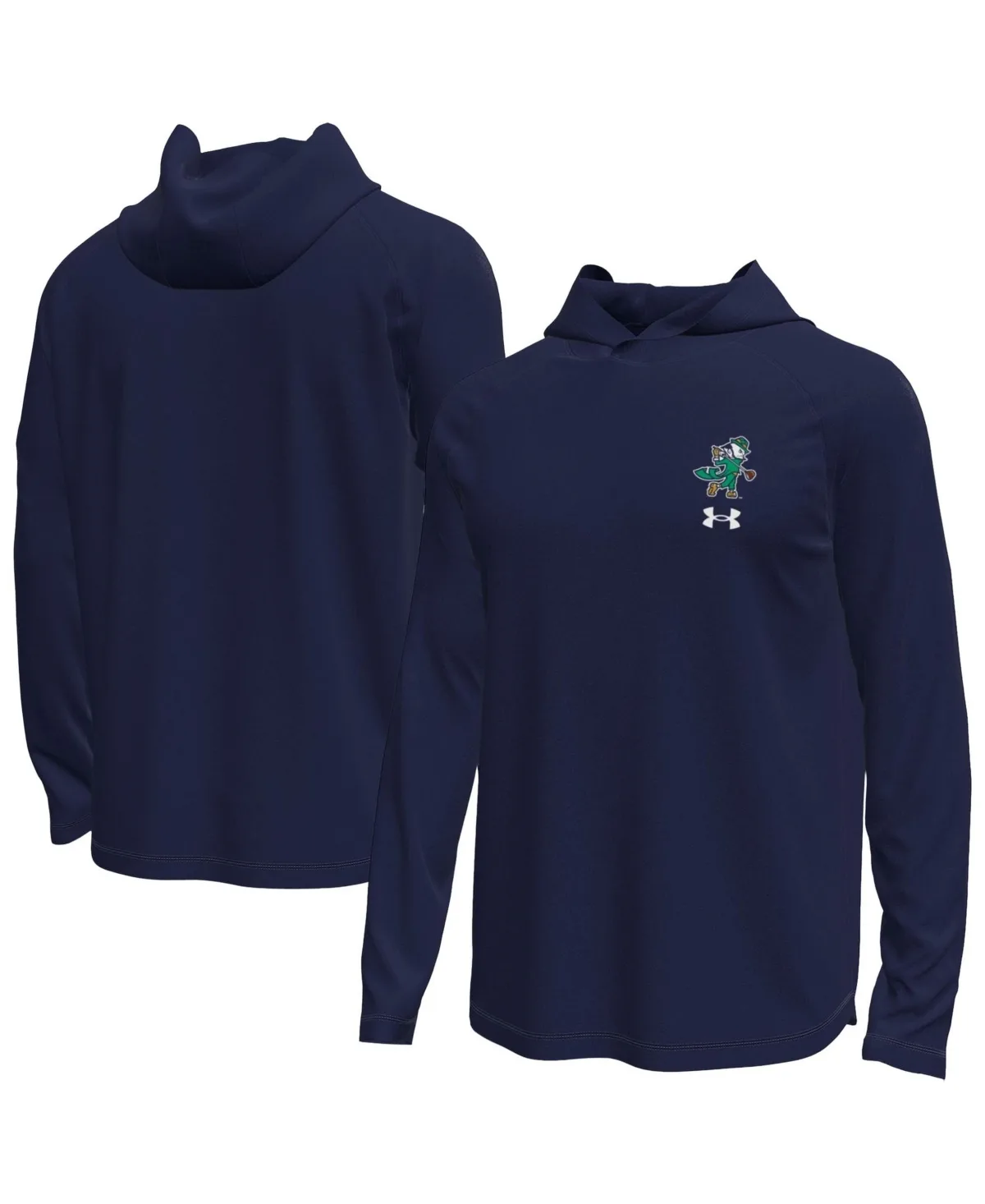 Notre Dame Fighting Irish Golf Tech Stretch Long Sleeve Hoodie by Under Armour