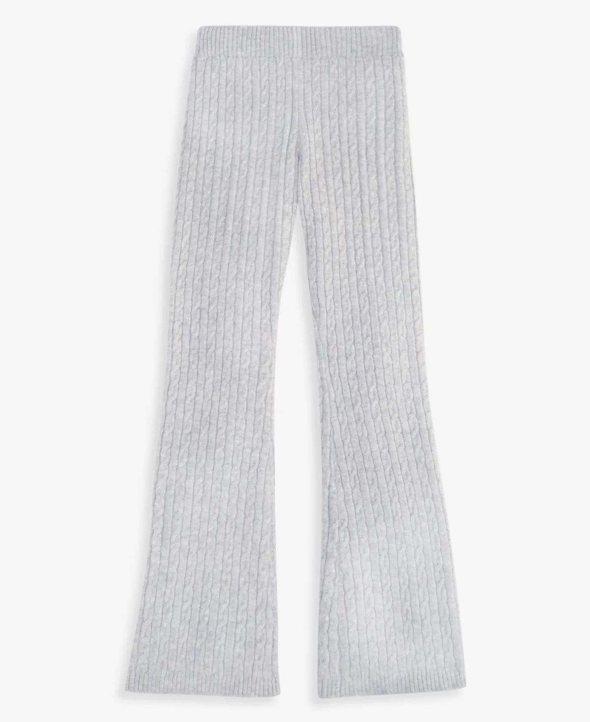 Cable-Knit Flared-Leg Pull-On Sweatpants by Epic Threads