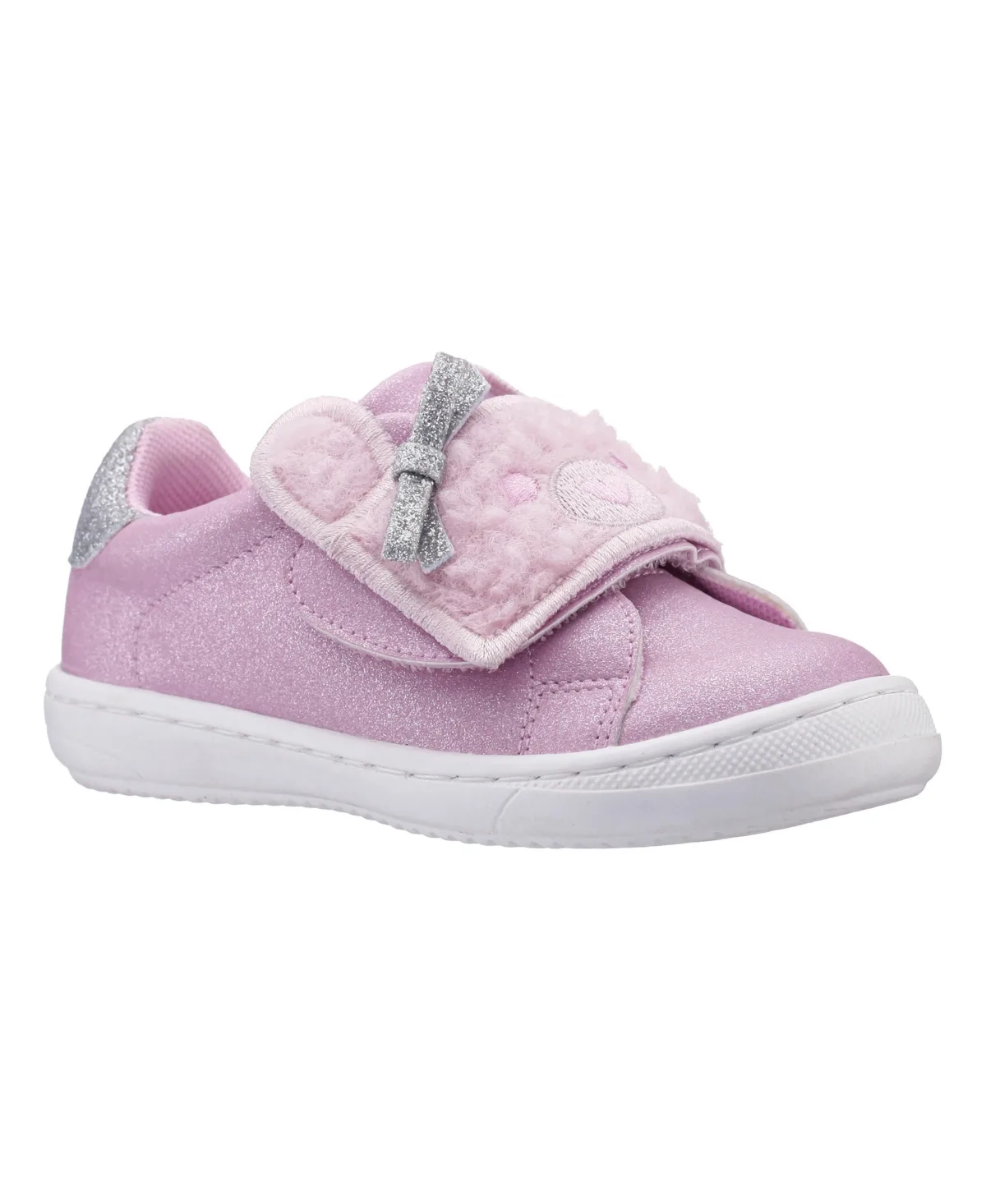 Babbsy Bear-Face Velcro Sneakers by Nina