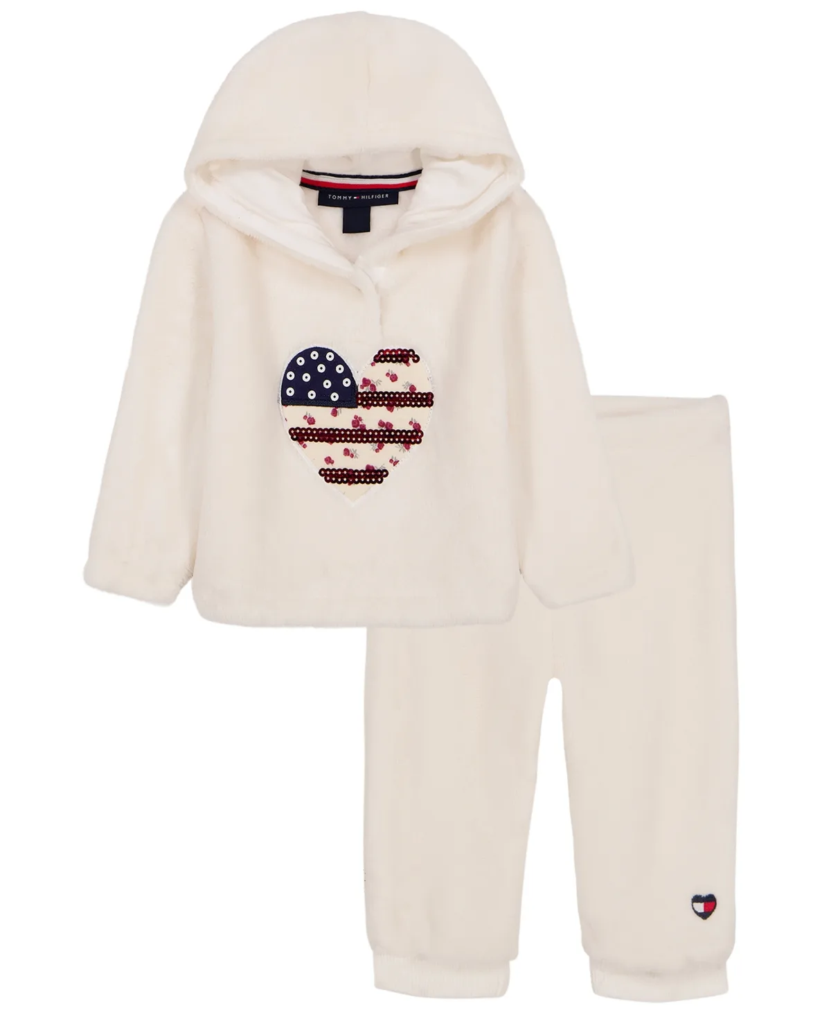 Sherpa Hooded Jacket and Joggers, 2-Piece Set by Tommy Hilfiger