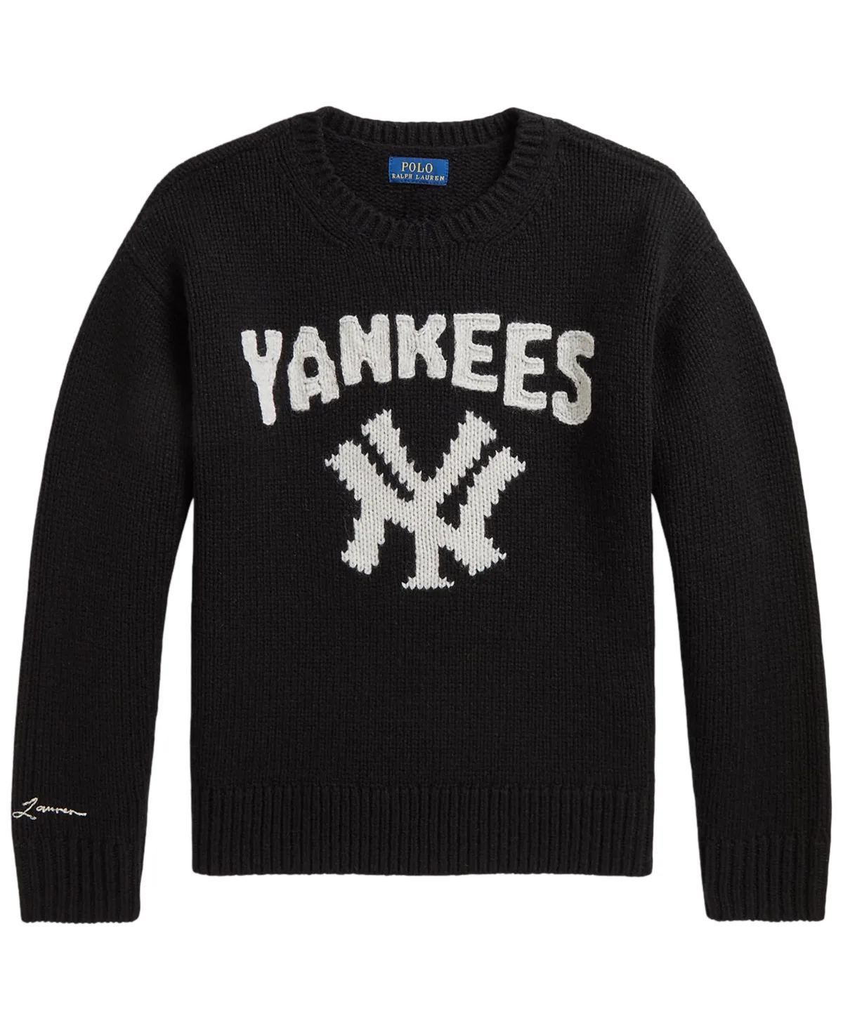 Yankees Long-Sleeve Crewneck Sweater by Polo Ralph Lauren