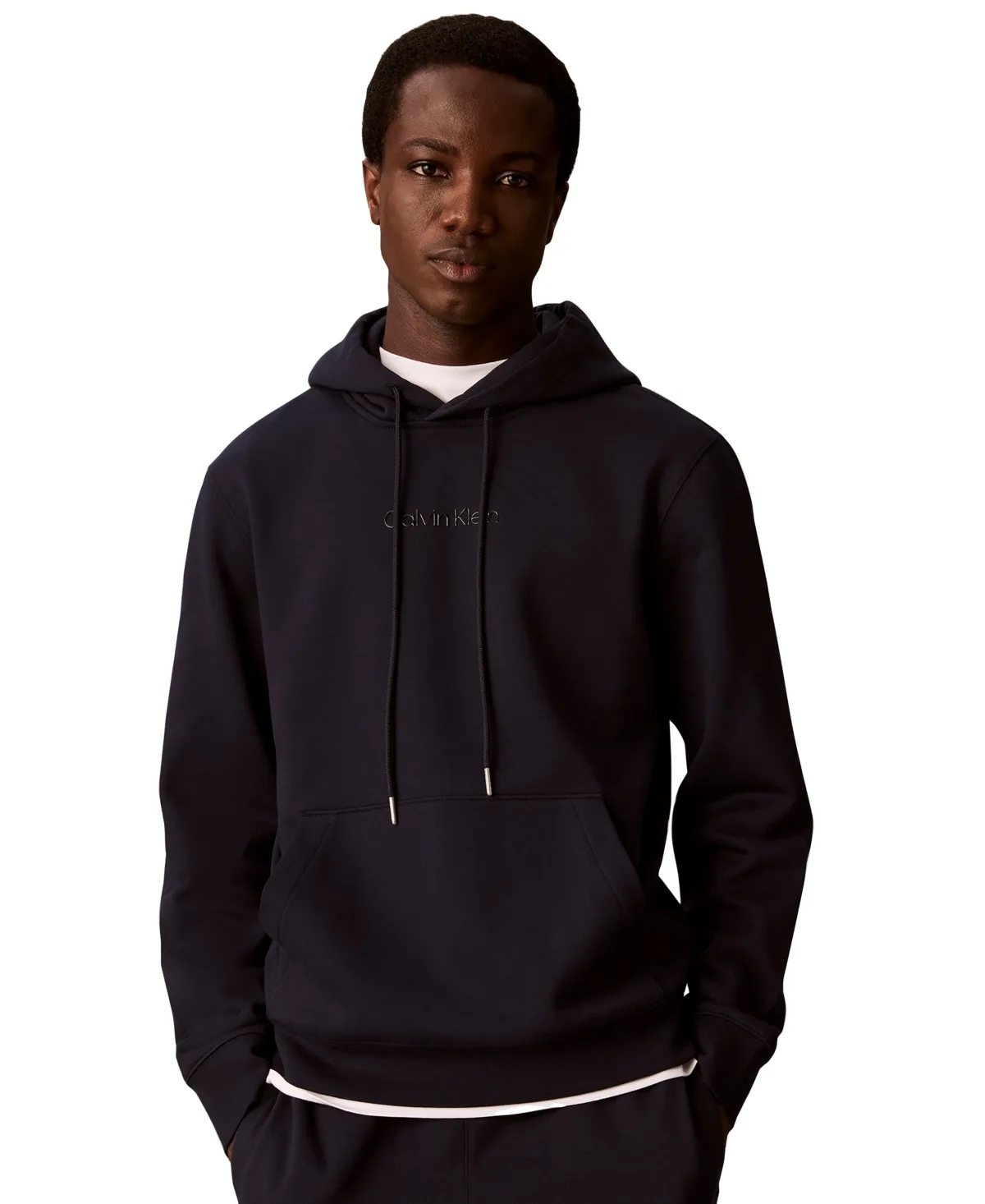 CK Logo Hoodie Classic Fit by Calvin Klein