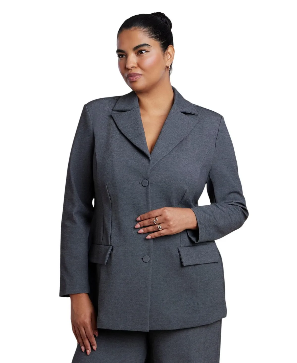 The Ultimate Nipped Waist Blazer by Eloquii
