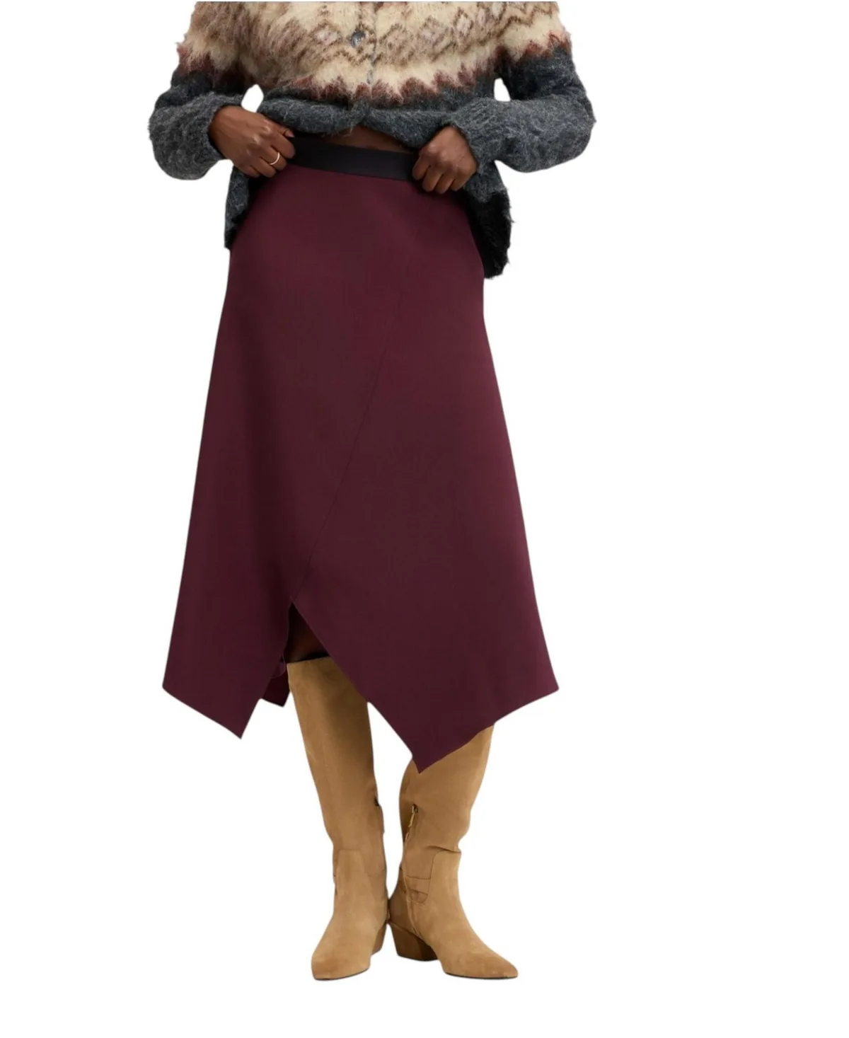 Sam Edelman Asymmetrical Full Skirt by Sam Edelman