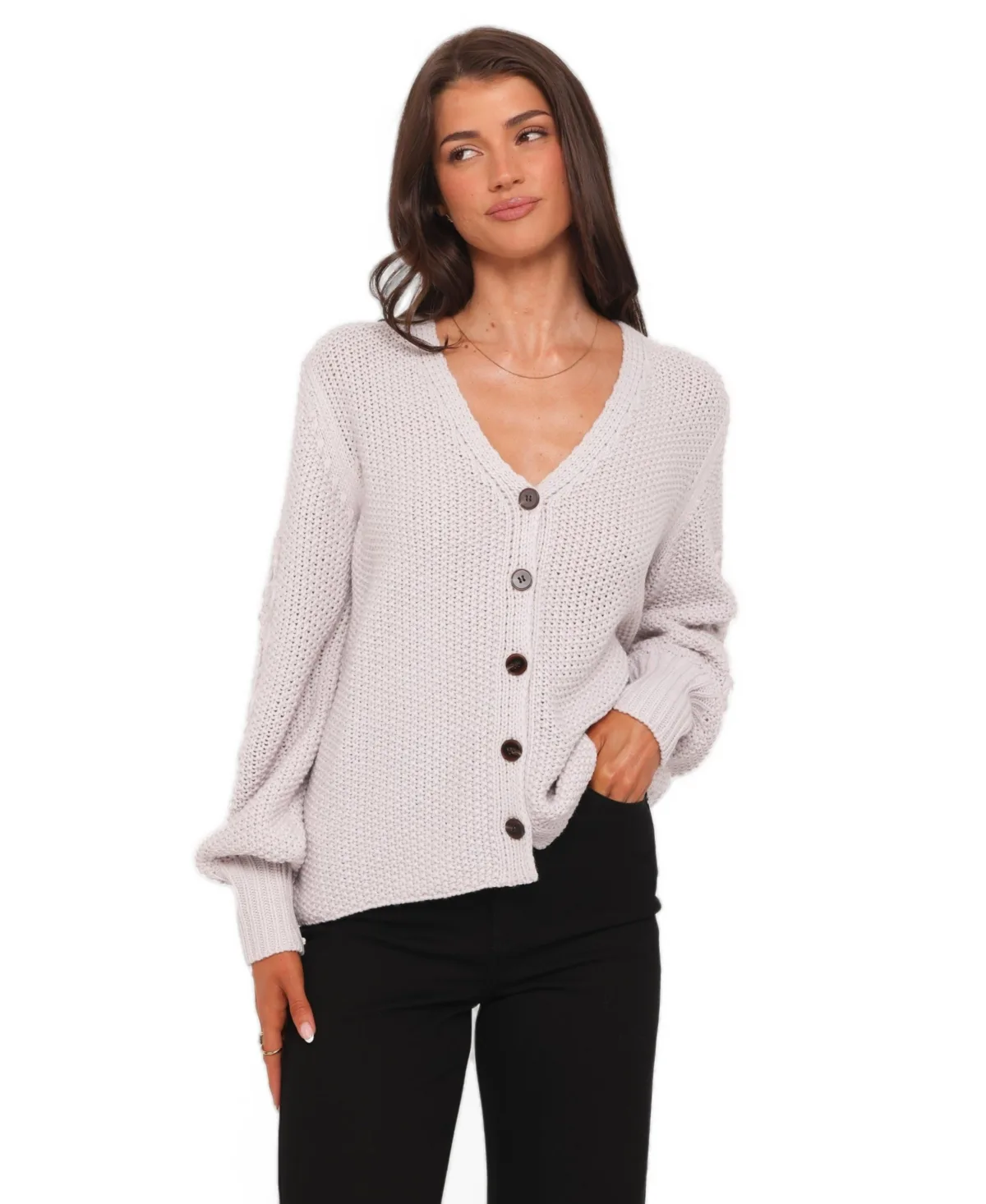 Petal and Pup Arcadia V-Neck Long Sleeve Floral Cardigan by Petal and Pup