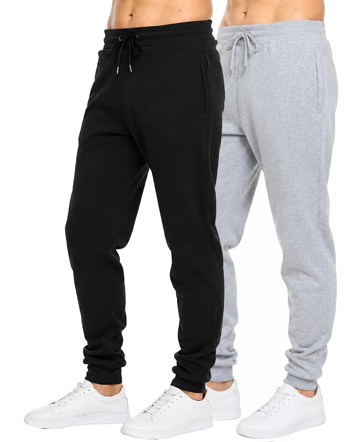 Heavyweight Fleece Jogger Sweatpants, 2-Pack