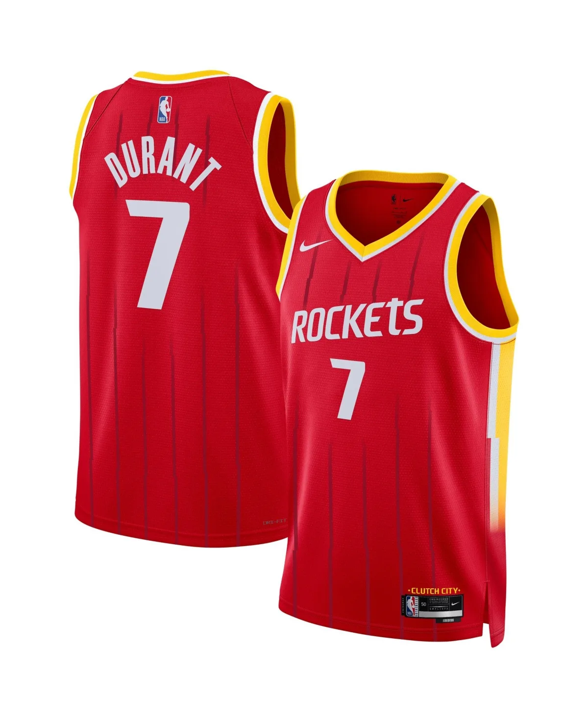 Kevin Durant Houston Rockets Swingman Icon Edition Jersey by Nike