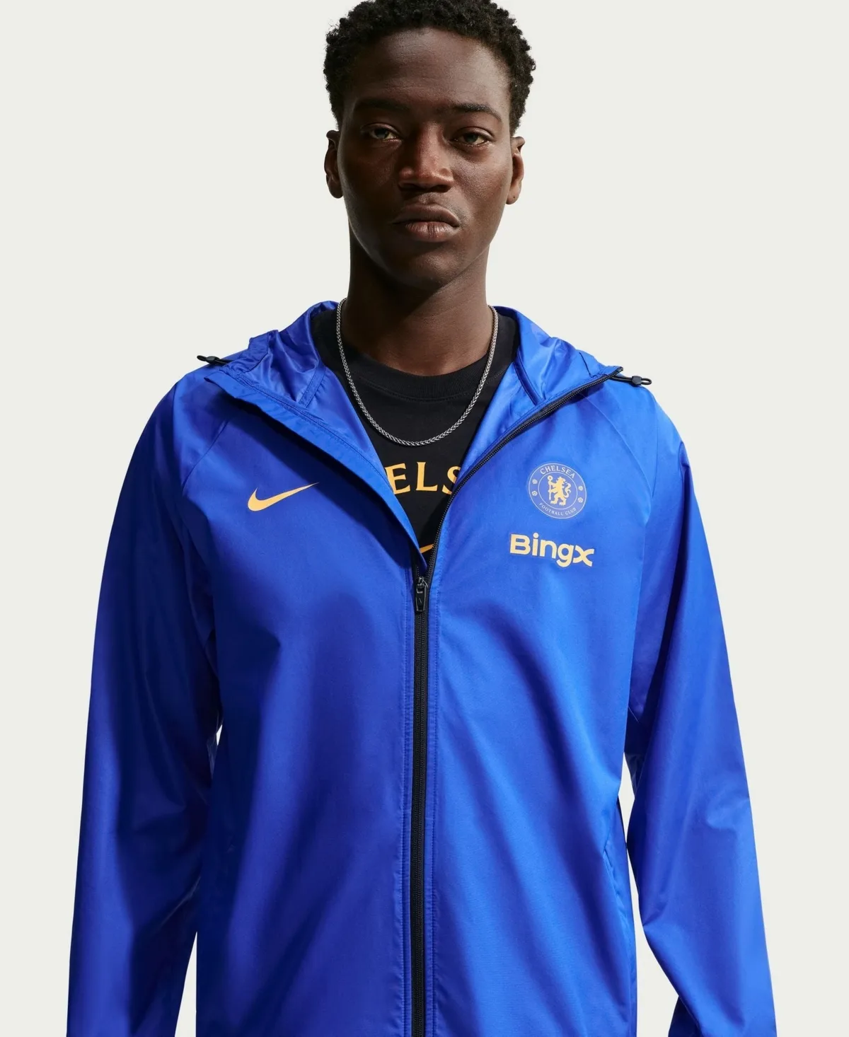Chelsea Storm-Fit Raglan Hooded Rain Jacket by Nike
