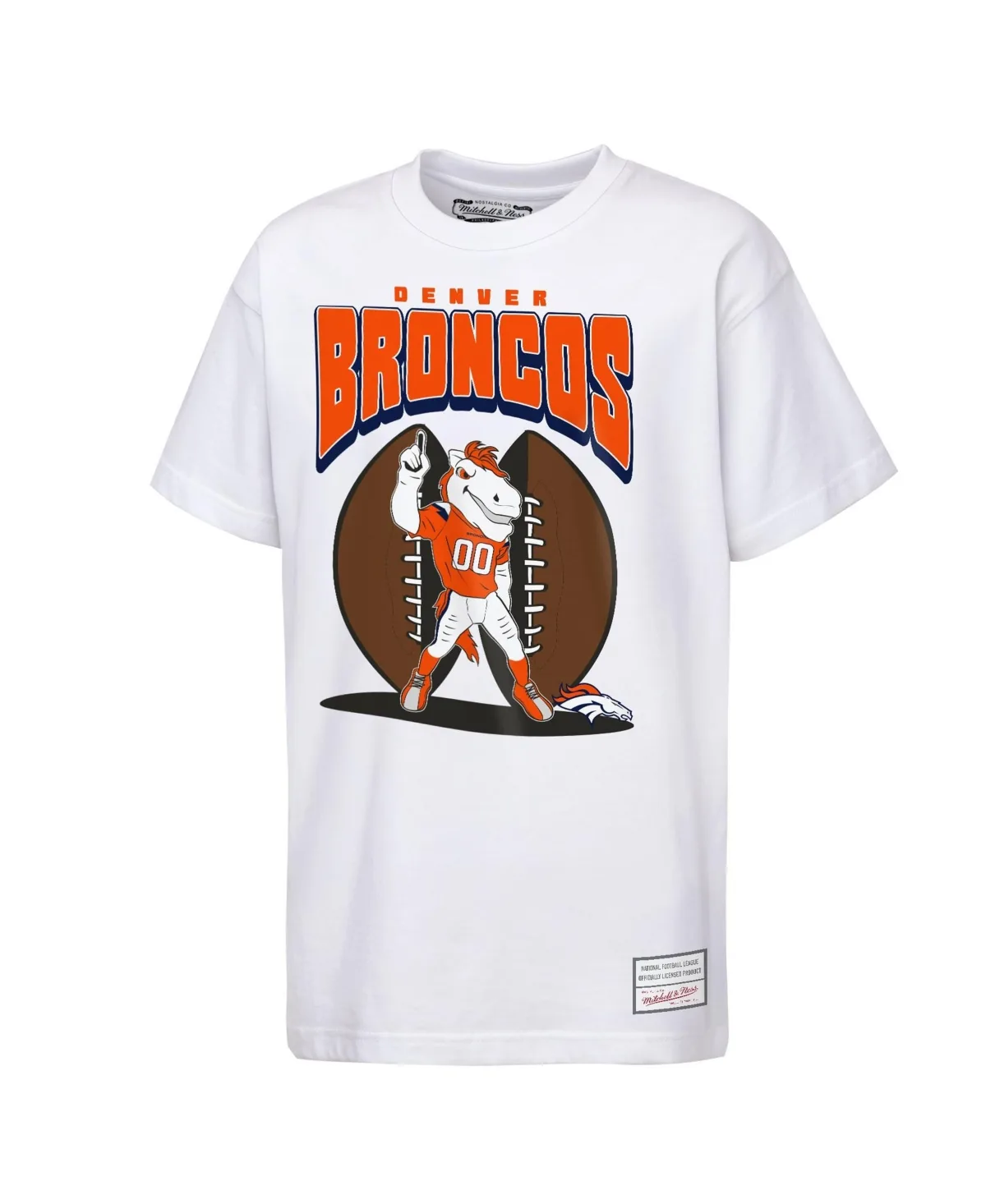 Denver Broncos Mascot Mania T-Shirt by Mitchell & Ness