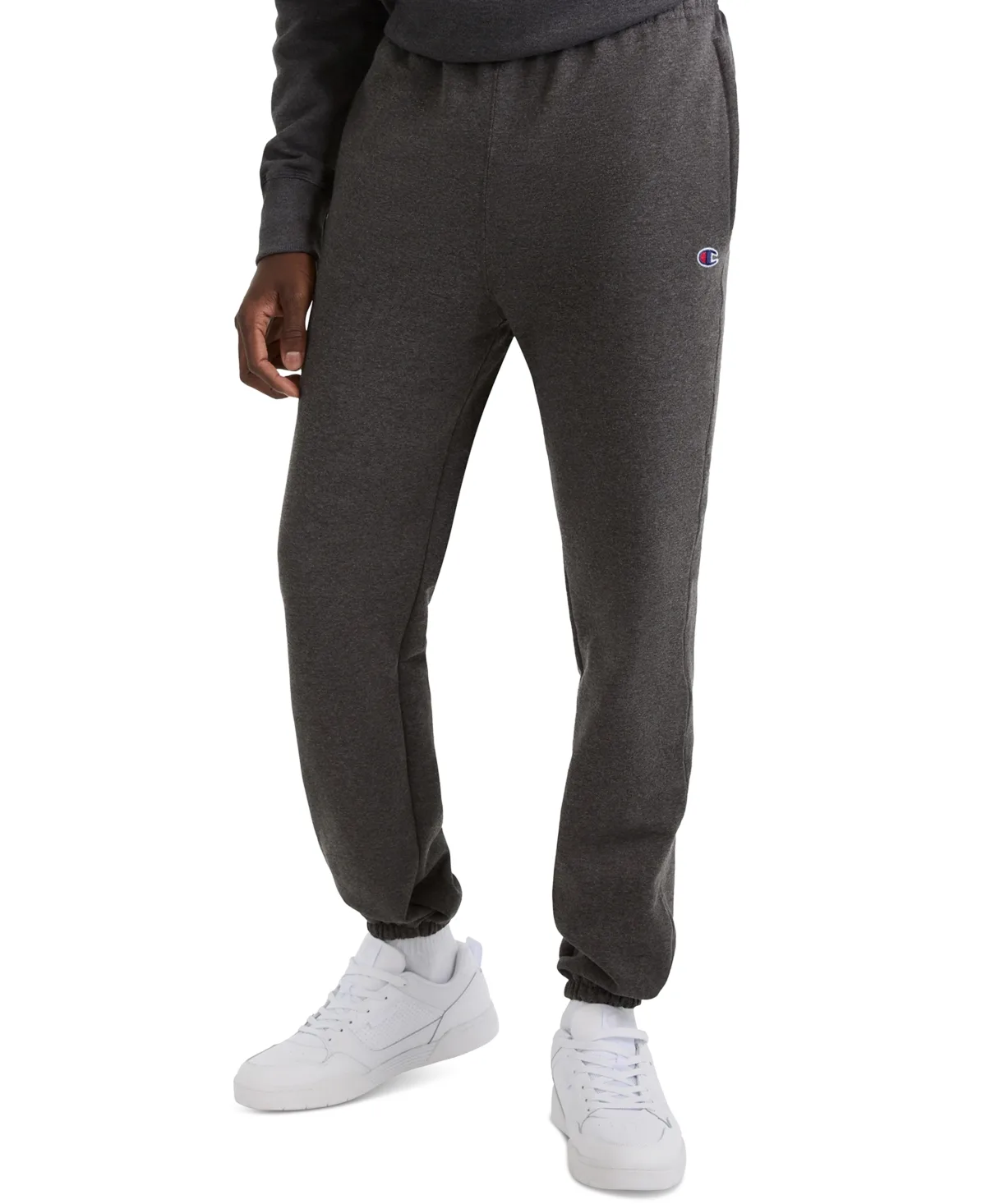 Powerblend Fleece Elastic-Waistband Cinched-Hem Sweatpants