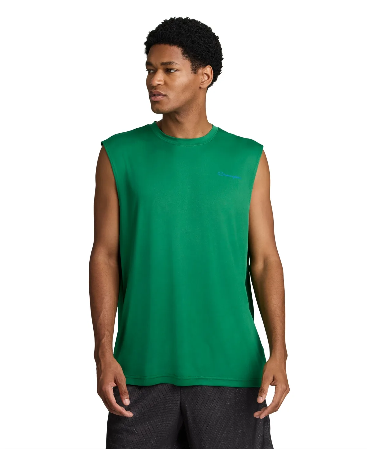 Script Sport Muscle Crewneck Tank Top by Champion
