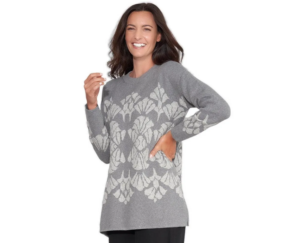 Over D Knit Pullover Eye Candy Sweater by Stella Carakasi