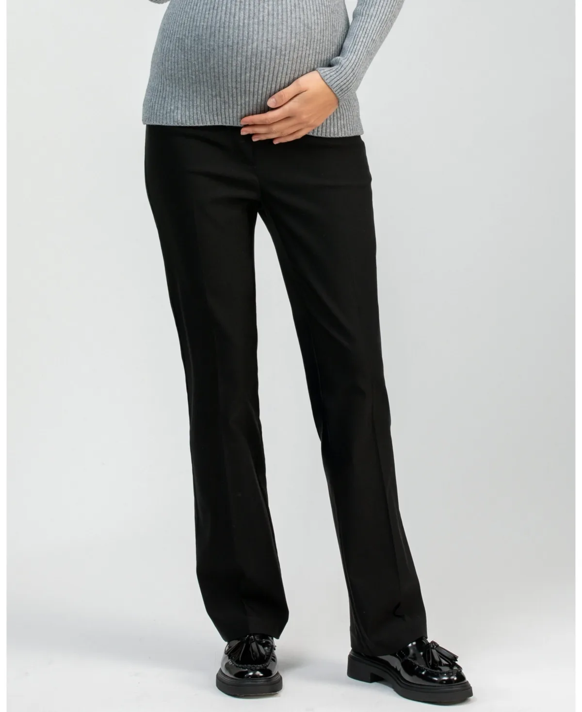 Slim Trousers Prince with High Stretch Waistband by Pietro Brunelli Maternity