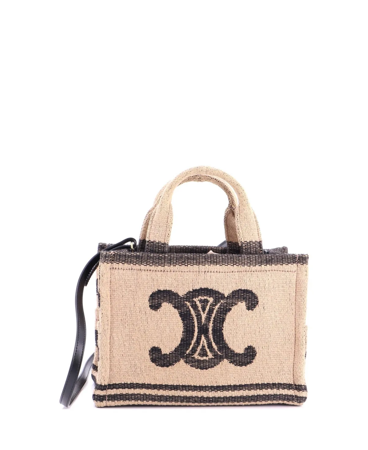 Pre-Owned Small Cabas Thais Tote Triomphe Printed Textile by Celine